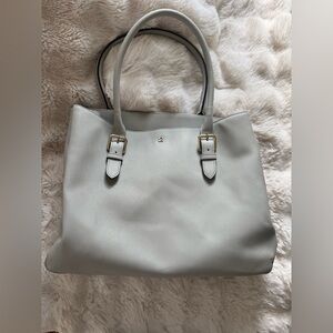 Kate Spade gray bag.